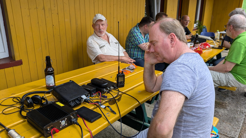 DL7VHF + DD6UBC ermattet